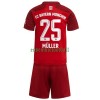 Maillot de Supporter FC Bayern Munich Thomas Muller 25 Domicile 2021-22 Pour Enfant